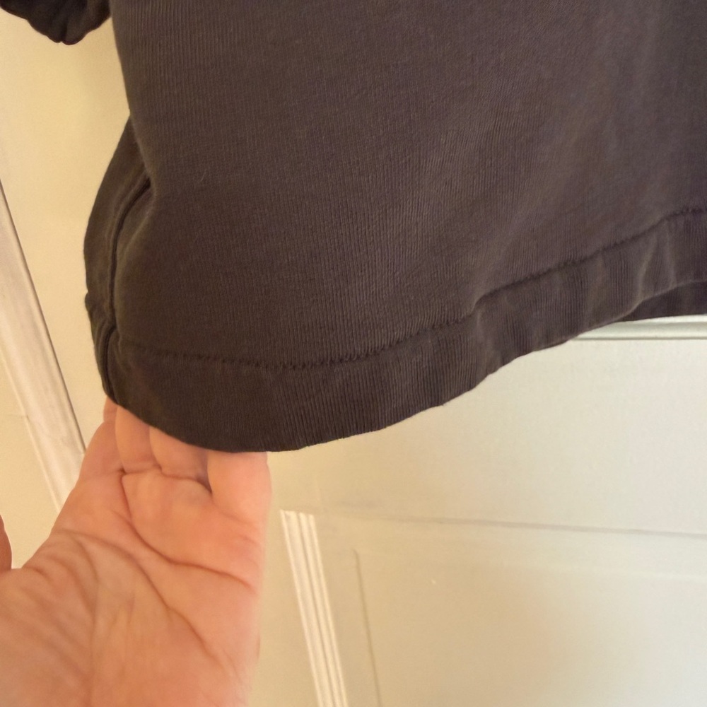 Zara Batwing Short-Sleeved Sweatshirt - Picture 5 of 10